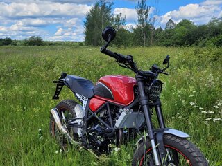2023 Fuego Scrambler 3.0, красный, 200000 рублей, вид 1