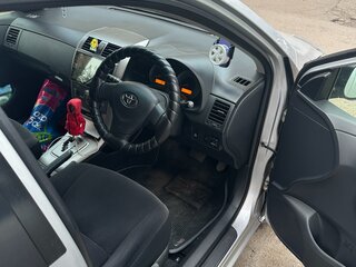 2011 Toyota Corolla Fielder X (E140, E150) Рестайлинг, серебристый, 950000 рублей, вид 5