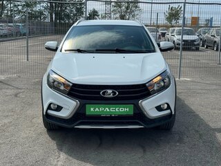 2020 Lada (ВАЗ) Vesta SW I, белый, 1050000 рублей, вид 3