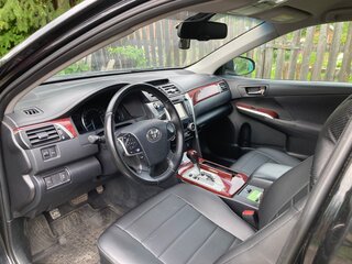 2014 Toyota Camry VII (XV50), чёрный, 1400000 рублей, вид 5