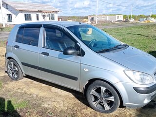 2007 Hyundai Getz I Рестайлинг, серебристый, 520000 рублей, вид 4