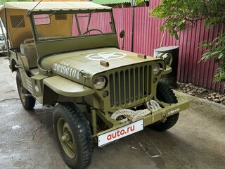 1943 Willys MB, зелёный, 4500000 рублей, вид 3