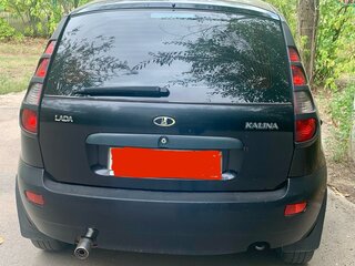 2011 Lada (ВАЗ) Kalina I, чёрный, 300000 рублей, вид 2