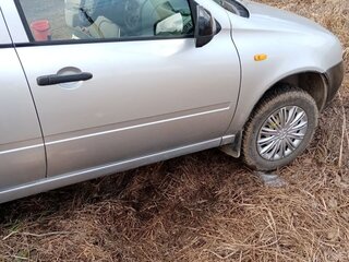 2012 Lada (ВАЗ) Kalina I, серебристый, 235000 рублей, вид 4