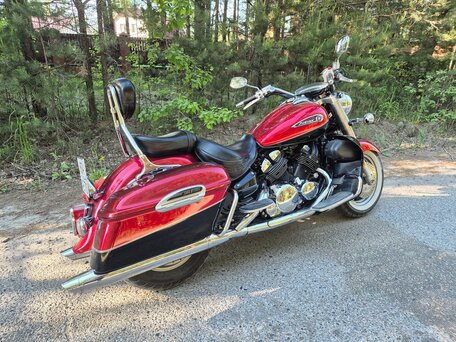 2007 Yamaha Royal Star, красный, 750000 рублей, вид 2