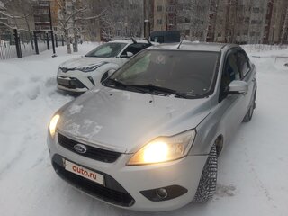 2008 Ford Focus II Рестайлинг, серебристый, 435000 рублей, вид 1