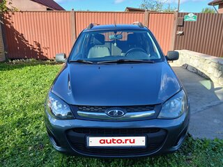 2017 Lada (ВАЗ) Kalina II, серый, 475000 рублей, вид 3