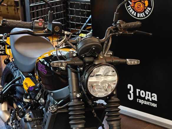 2025 Royal Enfield Guerrilla 450, жёлтый, 559000 рублей - вид 3