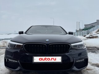 2017 BMW 5 серии 520d xDrive VII (G30/G31/G38), чёрный, 2950000 рублей, вид 1