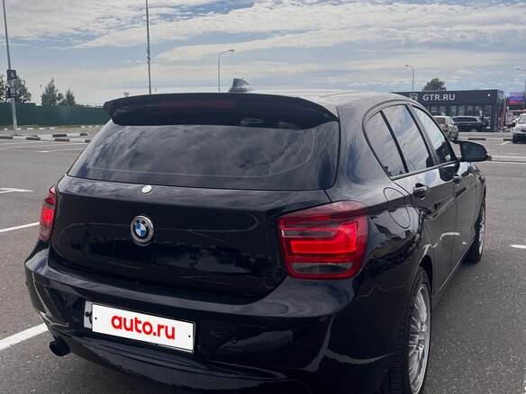 2012 BMW 1 серии 120d II (F20/F21), чёрный - вид 5