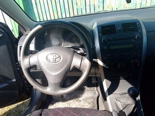 2008 Toyota Corolla X (E140, E150), чёрный, 850000 рублей, вид 5