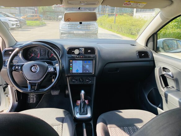 2015 Volkswagen Polo V Рестайлинг, белый, 1099999 рублей - вид 7