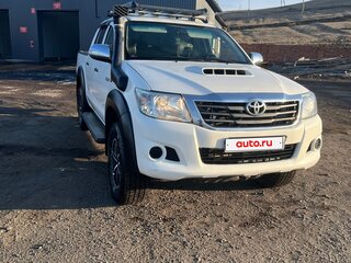 2013 Toyota Hilux VII Рестайлинг, белый, 1930000 рублей, вид 5