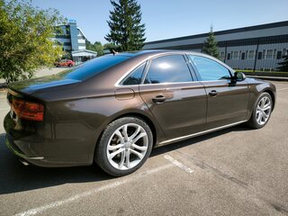 2011 Audi A8 III (D4), коричневый, 2300000 рублей, вид 2