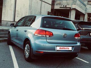 2010 Volkswagen Golf VI, голубой, 699000 рублей, вид 4