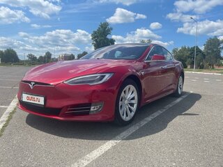 2019 Tesla Model S 100D I Рестайлинг, красный, 4100000 рублей, вид 1