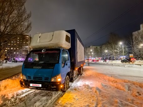 2008 Isuzu Elf (N-series), синий, 1000000 рублей, вид 5