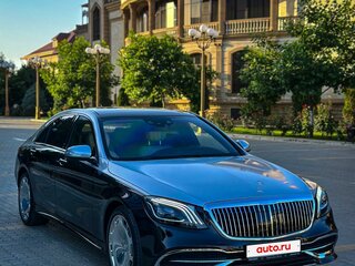 2014 Mercedes-Benz S-Класс 500 Long VI (W222, C217), чёрный, 3100000 рублей, вид 3
