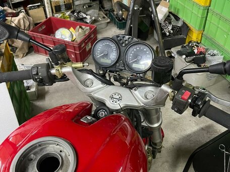 2002 Ducati Monster S4, красный, 400000 рублей, вид 3