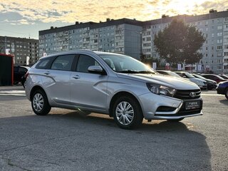 2019 Lada (ВАЗ) Vesta SW I, серый, 1049000 рублей, вид 4