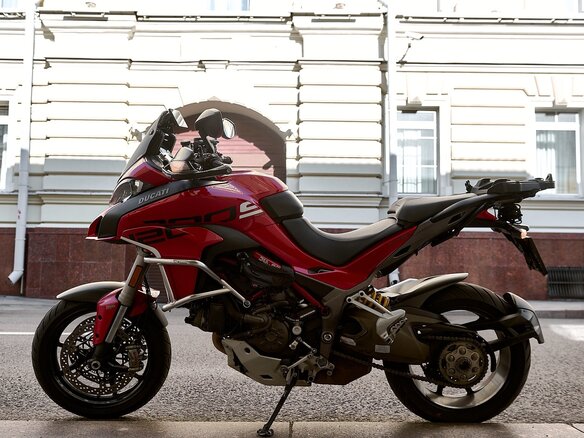2015 Ducati Multistrada 1200, красный, 1150000 рублей - вид 2