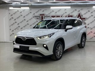 2023 Toyota Highlander IV (XU70), белый, 5600000 рублей, вид 3