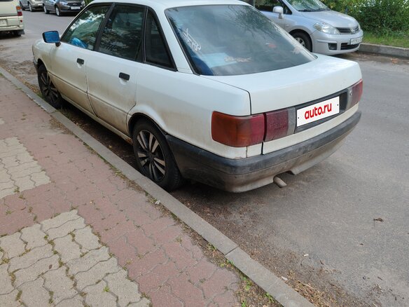 1988 Audi 80 IV (B3), белый, 200000 рублей - вид 1