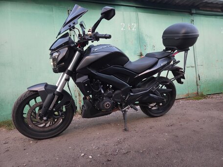 2019 Bajaj Dominar 400, чёрный, 320000 рублей, вид 1