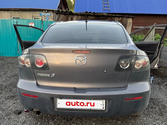 2007 Mazda 3 I (BK) Рестайлинг, серый, 460000 рублей - вид 5