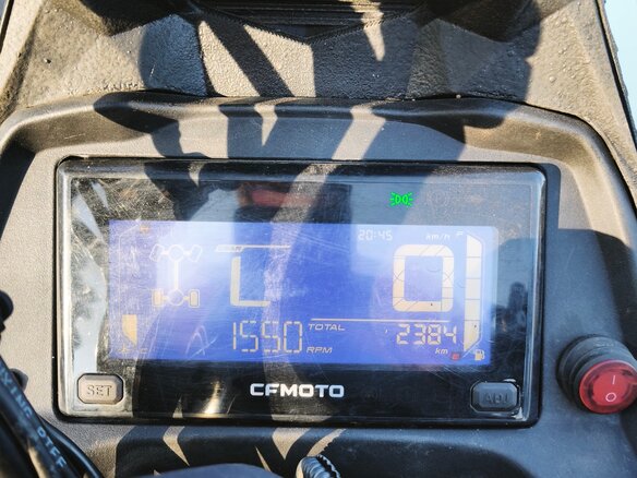 2025 CFMoto CFORCE 520 L, зелёный - вид 1