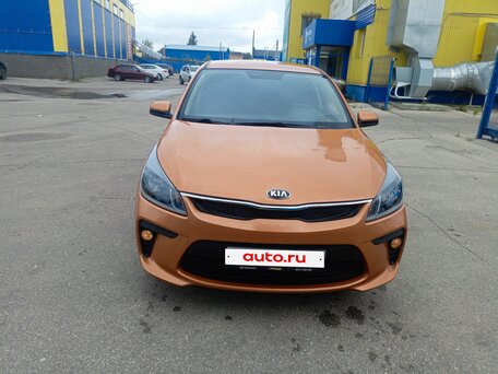 2017 Kia Rio IV, оранжевый, 950000 рублей, вид 2