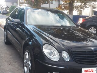 2006 Mercedes-Benz E-Класс 200 III (W211, S211) Рестайлинг, чёрный, 780000 рублей, вид 1
