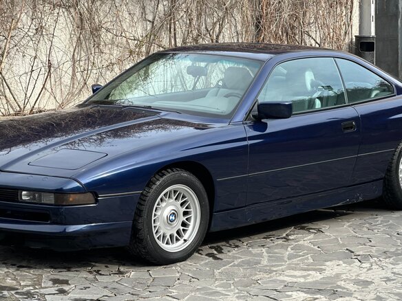 1992 BMW 8 серии 850i I (E31), синий, 15000000 рублей - вид 5