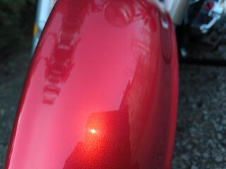 2003 Yamaha XVS1100, красный, 550000 рублей, вид 4