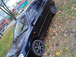 2006 Hyundai Accent ТагАЗ II, чёрный, 395000 рублей, вид 4