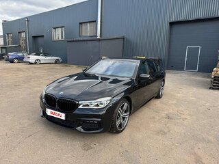 2016 BMW 7 серии 740d xDrive VI (G11/G12), чёрный, 3690000 рублей, вид 1