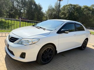 2012 Toyota Corolla X (E140, E150) Рестайлинг, белый, 1050000 рублей, вид 1