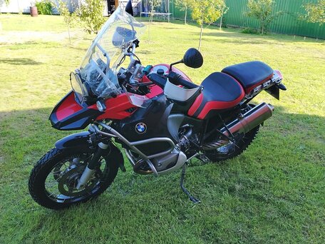 2008 BMW R 1200 GS Adventure, красный, 700000 рублей, вид 2