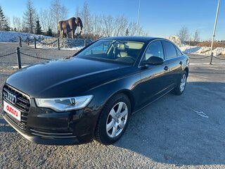 2013 Audi A6 IV (C7), чёрный, 1590000 рублей, вид 1