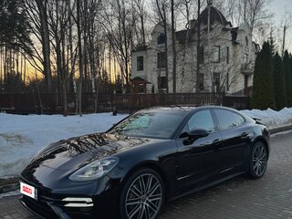 2021 Porsche Panamera 4 II Рестайлинг, чёрный, 10100000 рублей, вид 2
