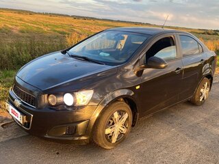 2012 Chevrolet Aveo II, чёрный, 710000 рублей, вид 1