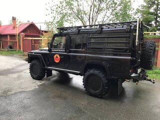 2007 Land Rover Defender 110 I Рестайлинг, чёрный, 5850000 рублей, вид 5