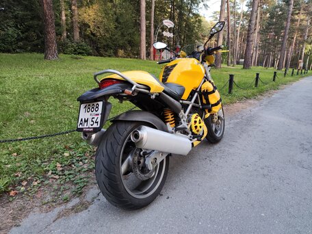 2003 Ducati Monster 1000, жёлтый, 350000 рублей, вид 4