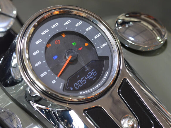 2021 Harley-Davidson Fat Boy, зелёный, 2950000 рублей - вид 9