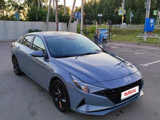 2021 Hyundai Elantra VII (CN7), серый, 1666000 рублей, вид 4