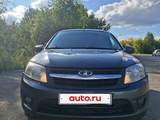 2015 Lada (ВАЗ) Granta I, серебристый, 450000 рублей, вид 1