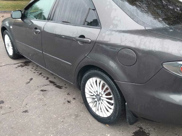 2006 Mazda 6 I (GG) Рестайлинг, серый, 399999 рублей - вид 6
