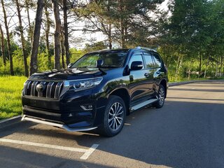 2018 Toyota Land Cruiser Prado 150 Series Рестайлинг 2, чёрный, 4300000 рублей, вид 1