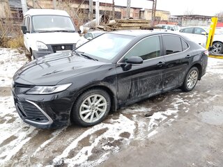 2021 Toyota Camry VIII (XV70) Рестайлинг, чёрный, 4312668 рублей, вид 2