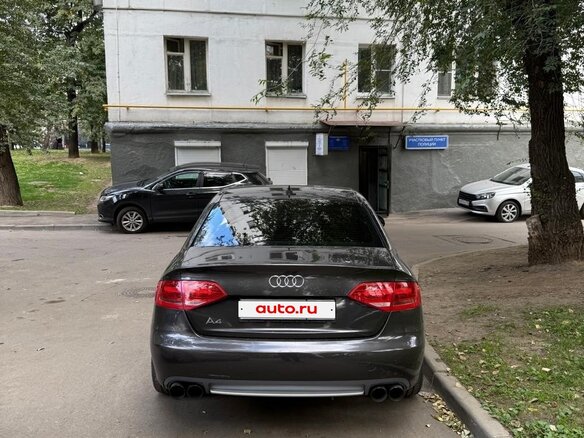 2008 Audi A4 IV (B8), чёрный, 950000 рублей - вид 2